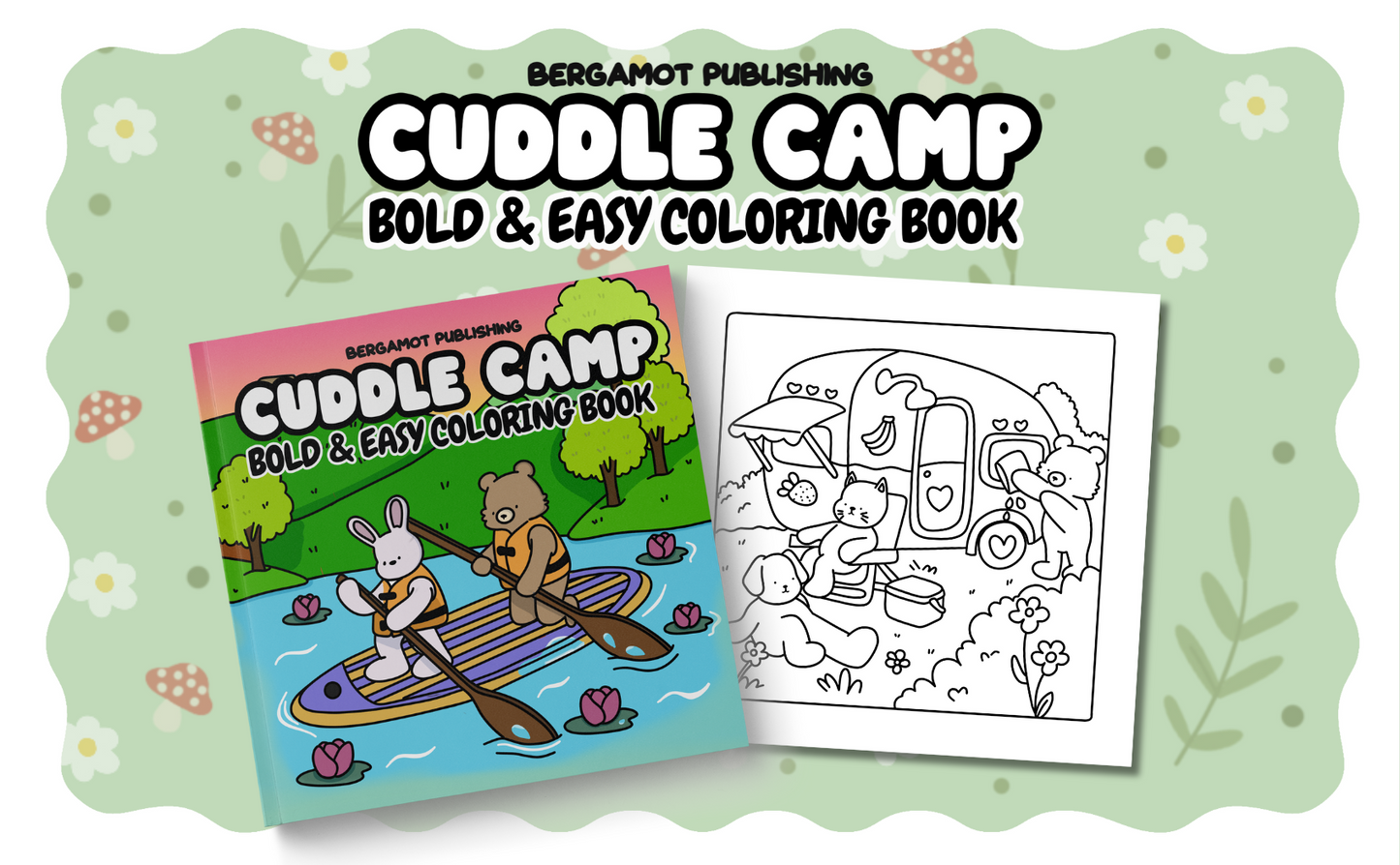 Cuddle Camp - Cozy Coloring Book