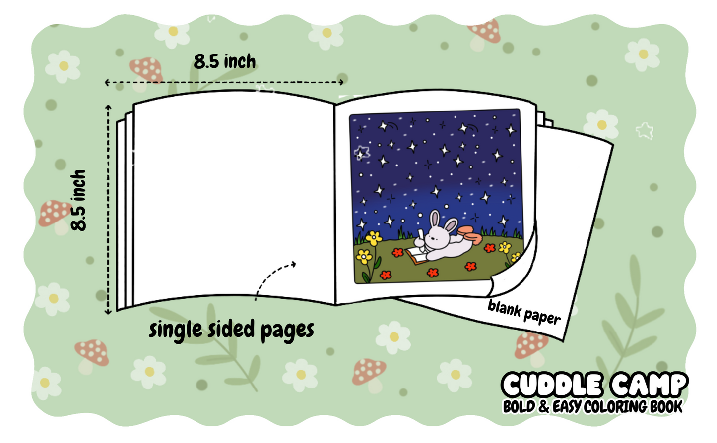 Cuddle Camp - Cozy Coloring Book