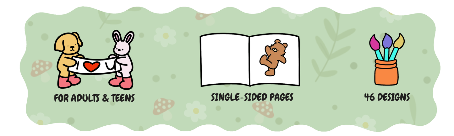 Cuddle Camp - Cozy Coloring Book